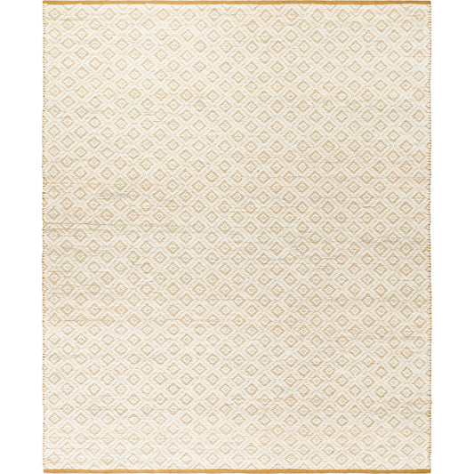 001 SI-1921775,SI-1921776,SI-1921777,SI-1921778,SI-1921779 | Primary Silo | Ahlat Rug - 32454 by Livabliss in mustard, cream. Made from main: 70% wool, main: 30% cotton in a unique style.