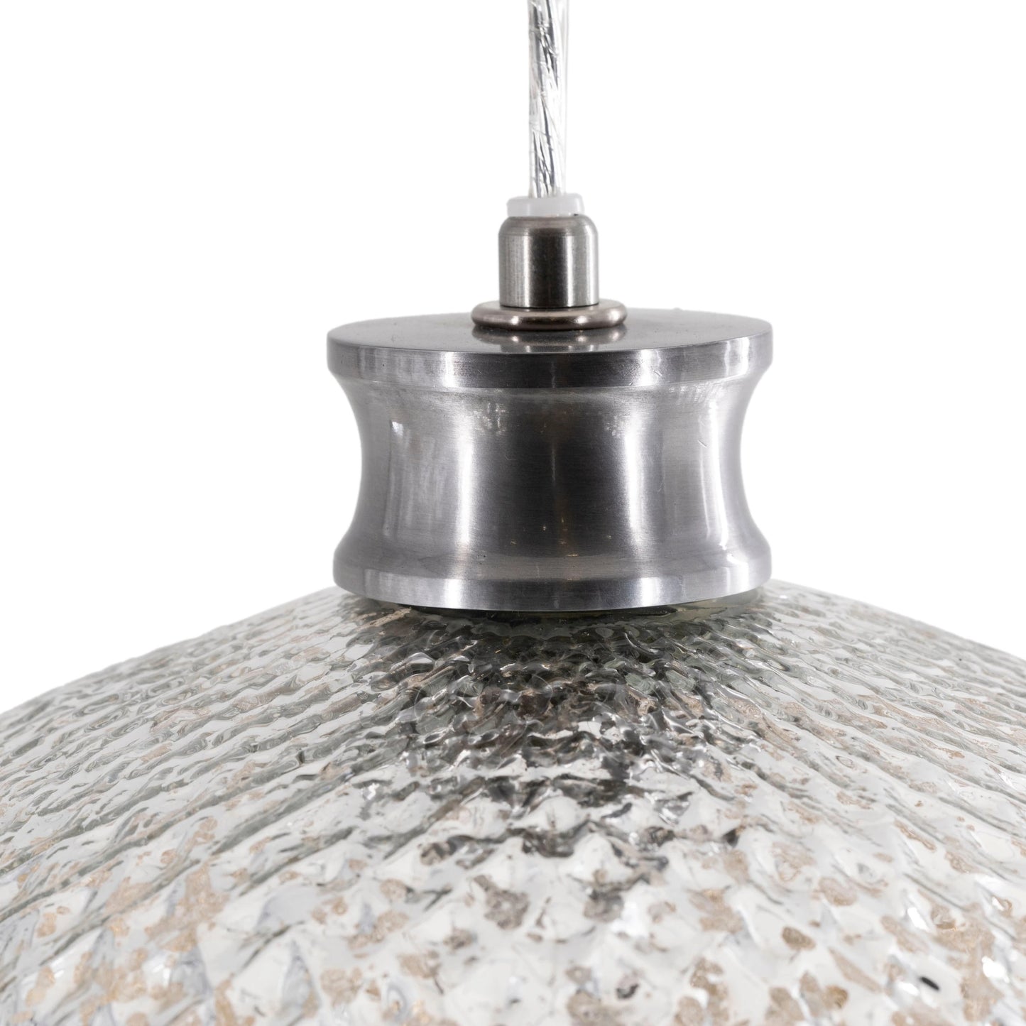 003 SI-1875680 | Additional Silo | Ailani - 24770 by Surya in silver nickel and antiquedpolished. Made from glass, metal, plastic in a transitional style.