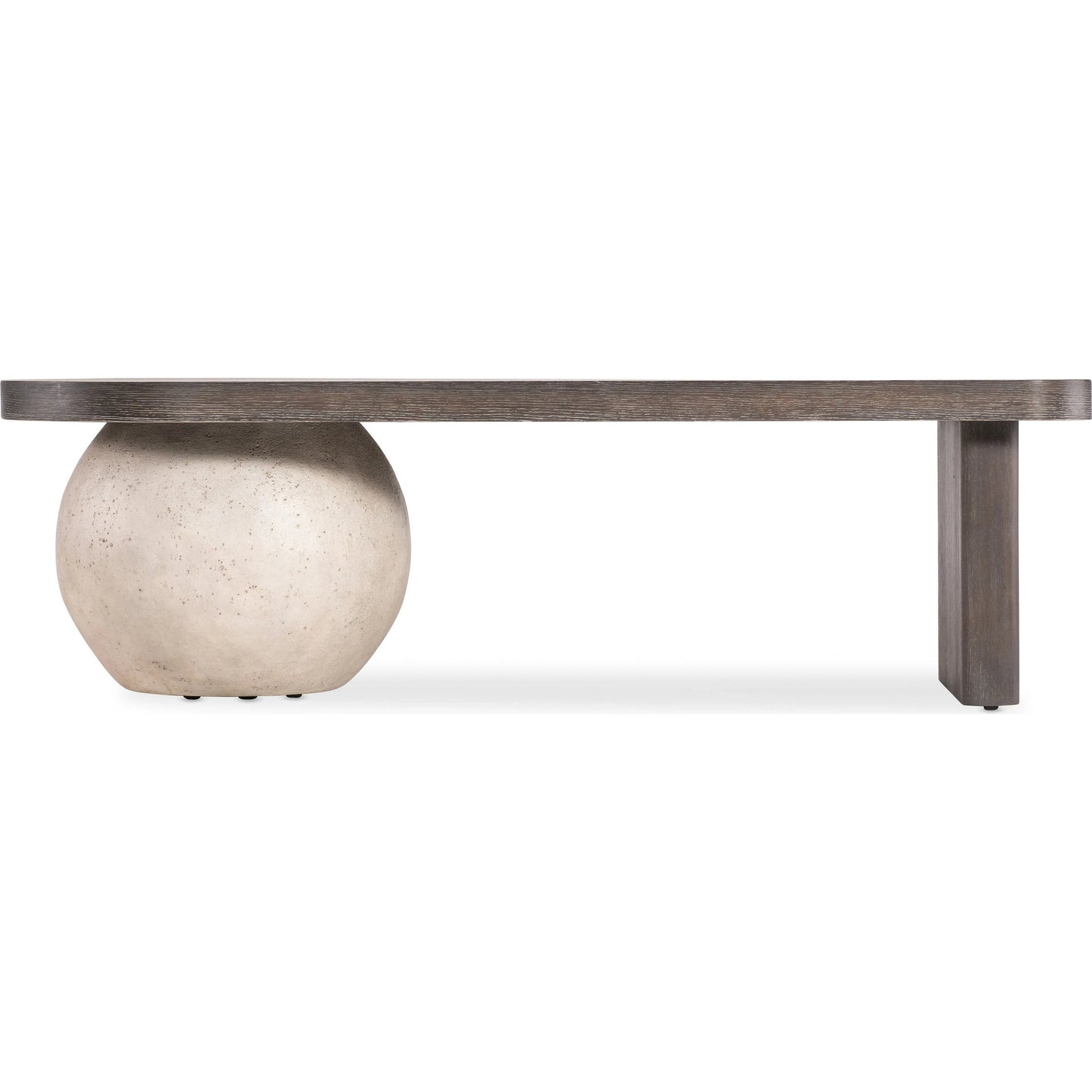 003 SI-2250745 | Additional Silo | Commerce and Market Gibbons Cocktail Bench by Hooker Furniture in dark wood and oak. Made from unique in a unique style.