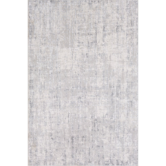 Aisha Rug - 23033 by Livabliss in light gray, gray, off-white. Made from 70% viscose, 30% polyester in a unique style.