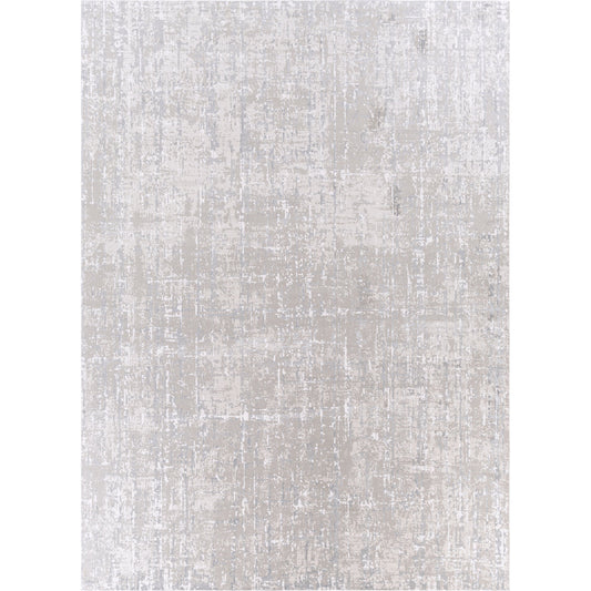Aisha Rug - 23033 by Livabliss in light gray, gray, off-white. Made from 70% viscose, 30% polyester in a unique style.