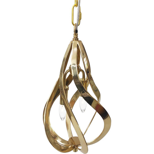 Ribbons Pendant by John-Richard. Made from unique in a transitional style.