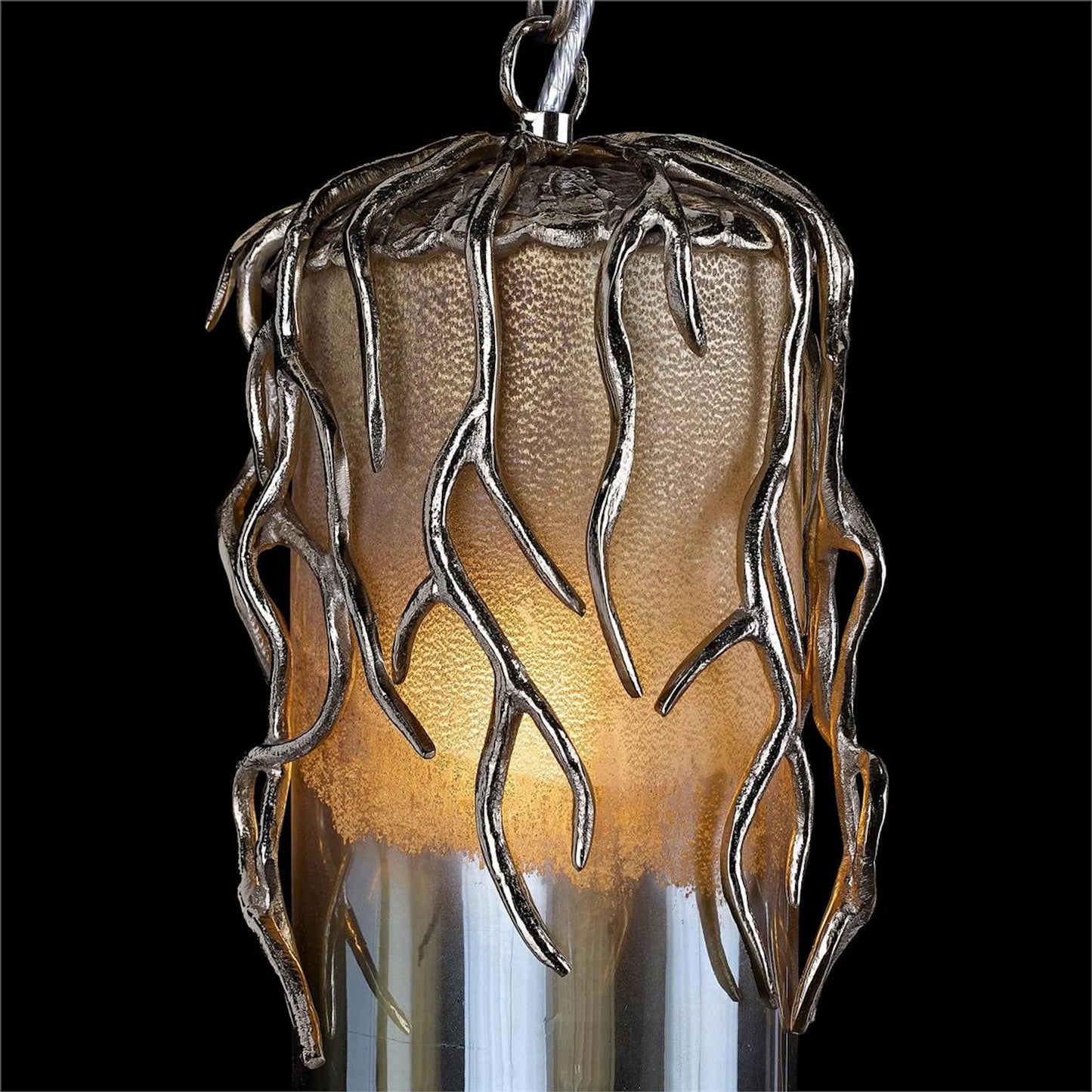 002 SI-2629706 | Unknown | Zen Garden Pendant by John-Richard. Made from unique in a unique style.