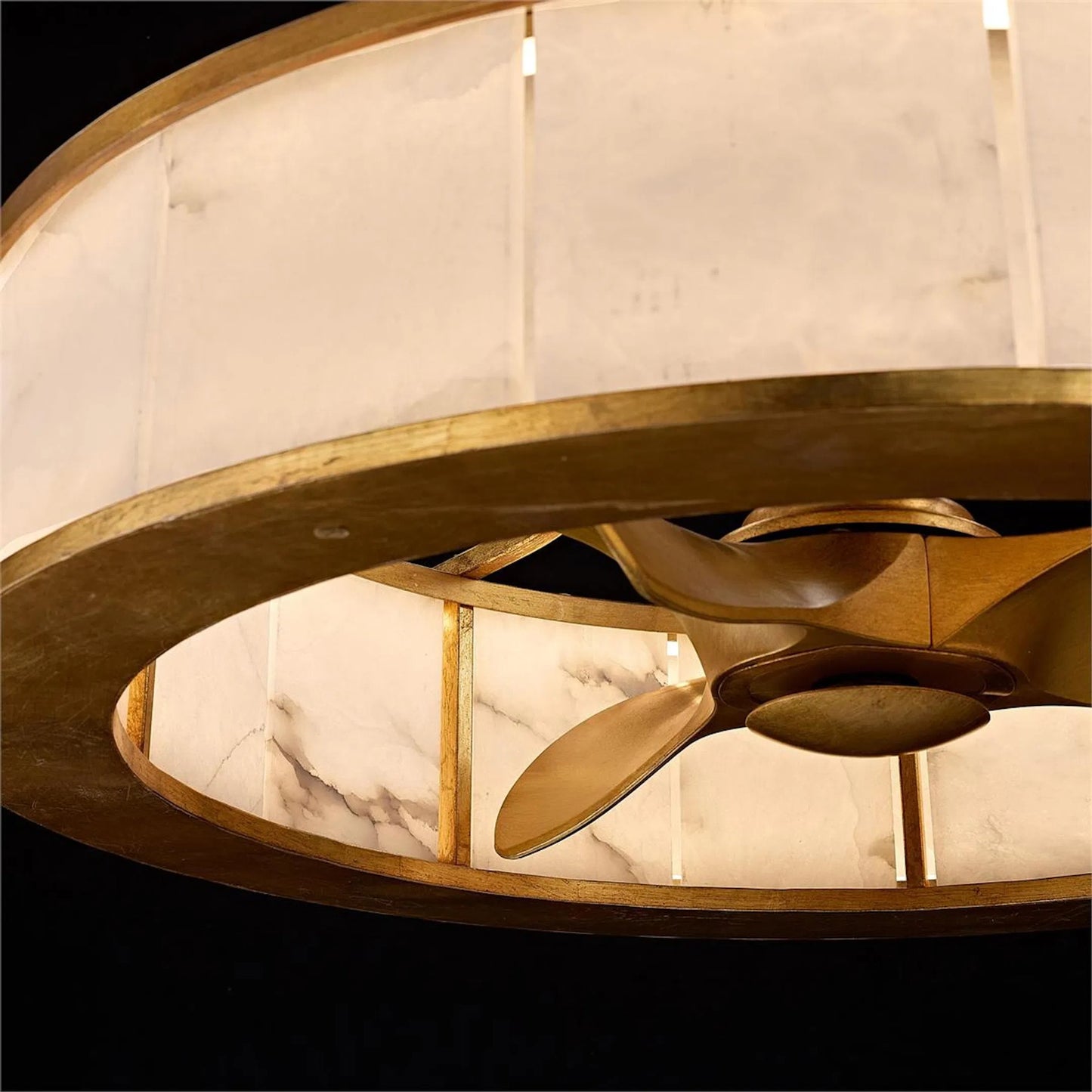 002 SI-2629292 | Unknown | Hadrian Chandelier with Fan by John-Richard. Made from unique in a unique style.