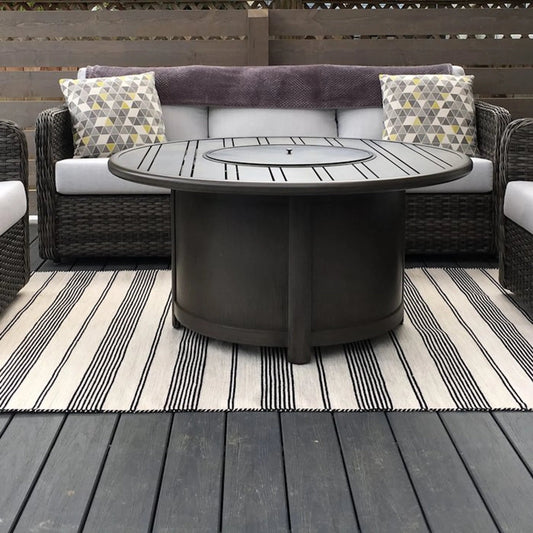 Duprine Transitional Stripes Rug - 0560F by Feizy. Made from unique in a unique style.