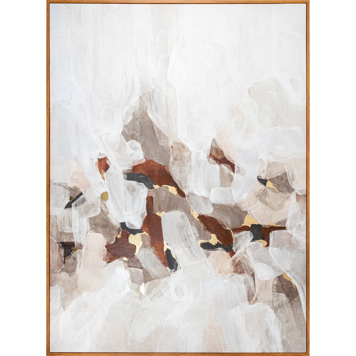 001 SI-2164960 | Primary Silo | Kalahari Framed Art - 532725 by Surya in main: rust, frame: and hand finishedhand painted. Made from canvas, polystyrene in a modern style.
