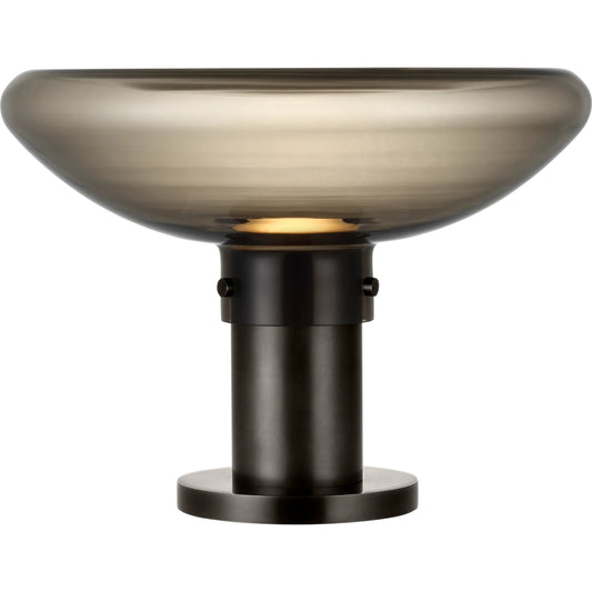 Morgan 16" Table Lamp by Visual Comfort & Co.. Made from brass in a modern style.