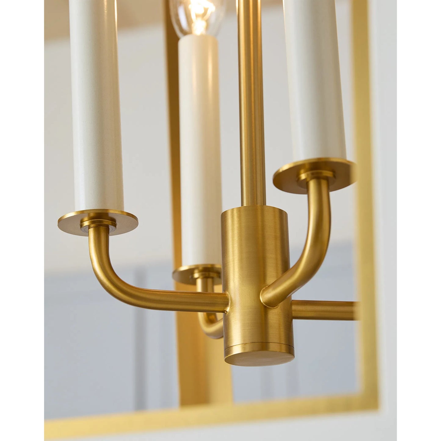 014 SI-2233725 | Closeup | Curt Medium Lantern by Visual Comfort & Co.. Made from steel in a modern style.