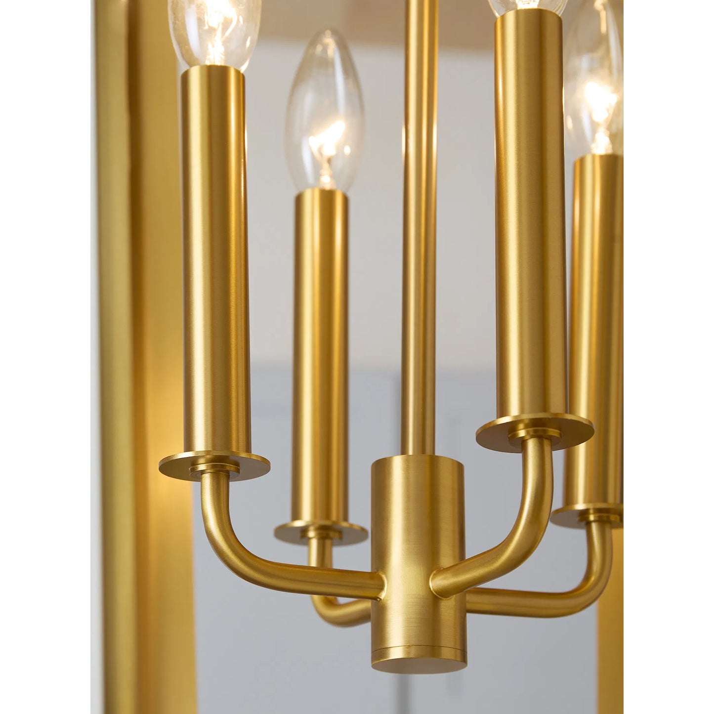 011 SI-2233725 | Closeup | Curt Medium Lantern by Visual Comfort & Co.. Made from steel in a modern style.