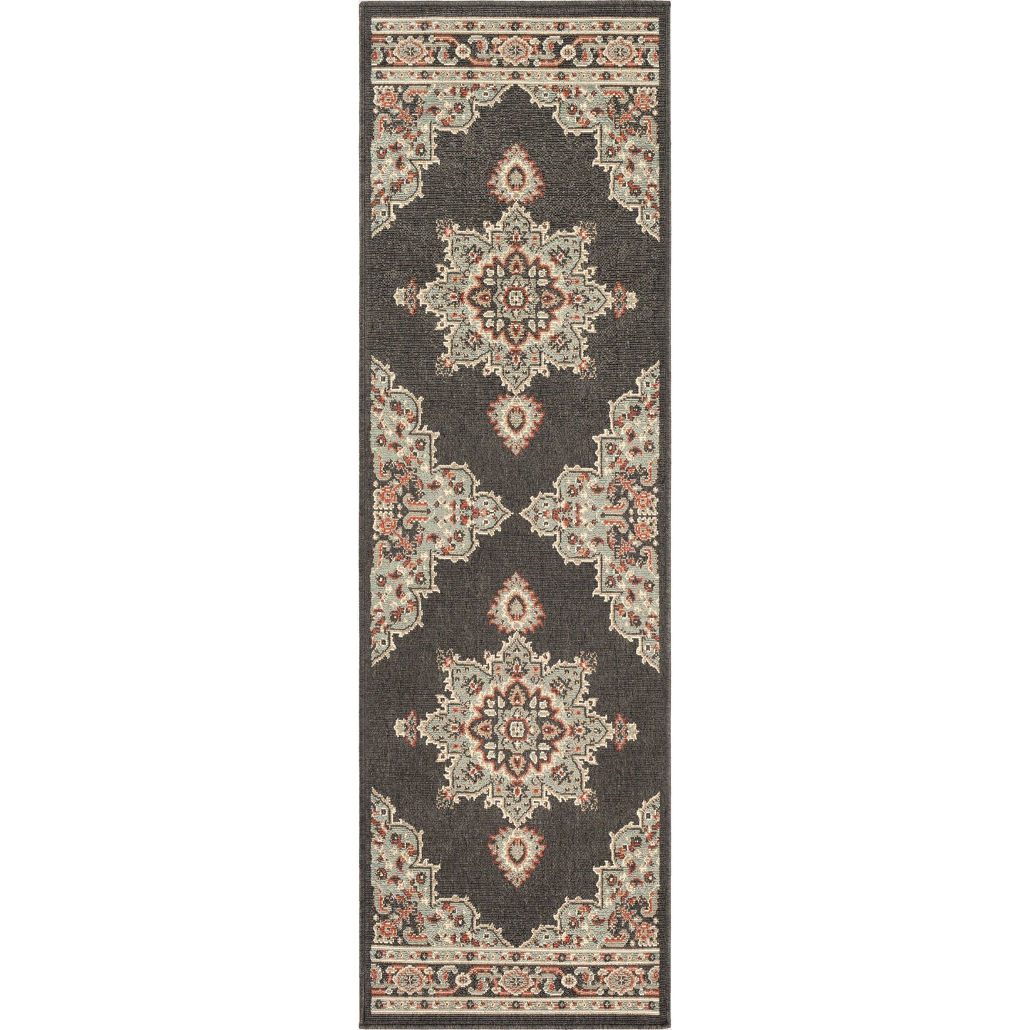 019 97414-2224,97414-2225 | Additional Silo | Alfresco Rug - 22258 by Livabliss. Made from 100% polypropylene in a unique style.