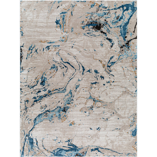 Allegro Rug - 500825 by Livabliss. Made from face: 80% polyester, 20% polypropylene, warp: 100% jute in a unique style.