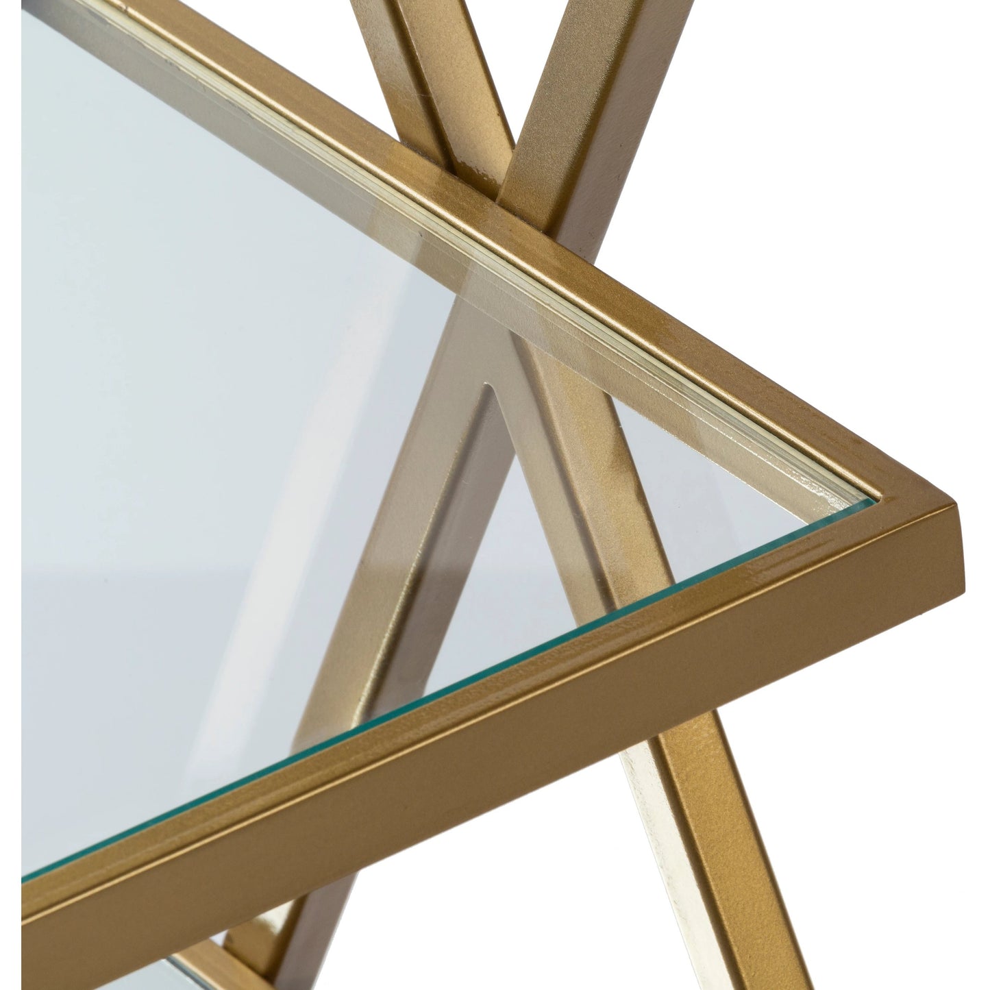 008 SI-1914098 | Additional Silo | Aliya - 24736 by Livabliss in gold and powder coatedmirrortranslucent. Made from top: glass, base: metal in a modern style.