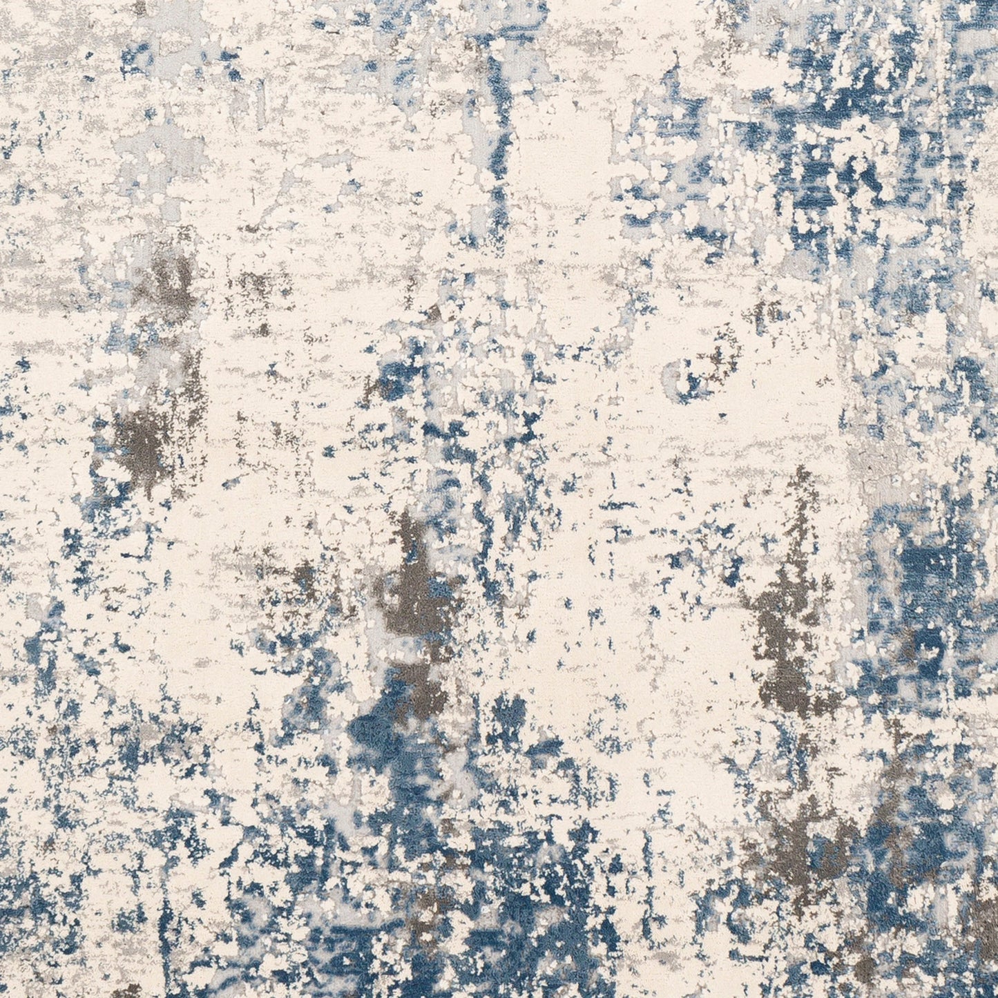 005 SI-1875884,SI-1875888 | Additional Silo | Alpine Rug by Livabliss in blue, charcoal. Made from 60% polypropylene, 40% polyester in a traditional style.