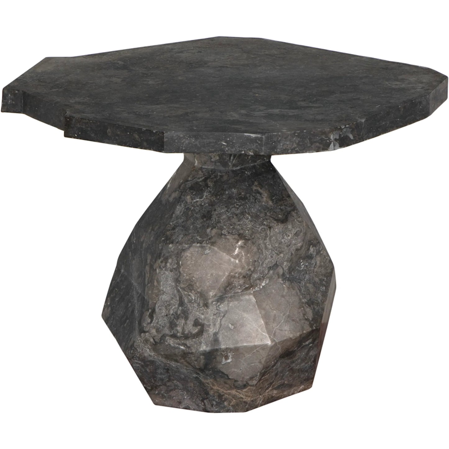 009 SI-2189481 | Unknown | Rind Table by Noir. Made from marble in a rustic style.