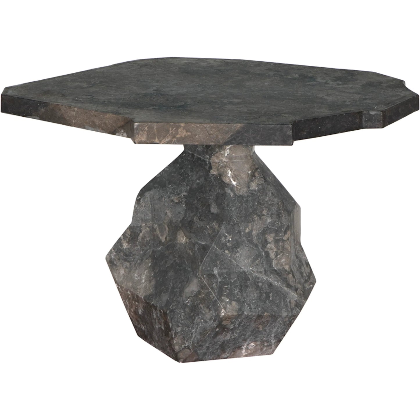 006 SI-2189481 | Unknown | Rind Table by Noir. Made from marble in a rustic style.