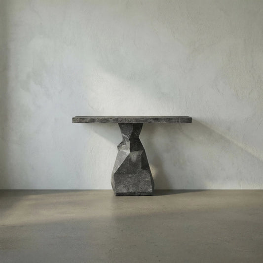 Tilden Console by Noir. Made from marble in a modern style.