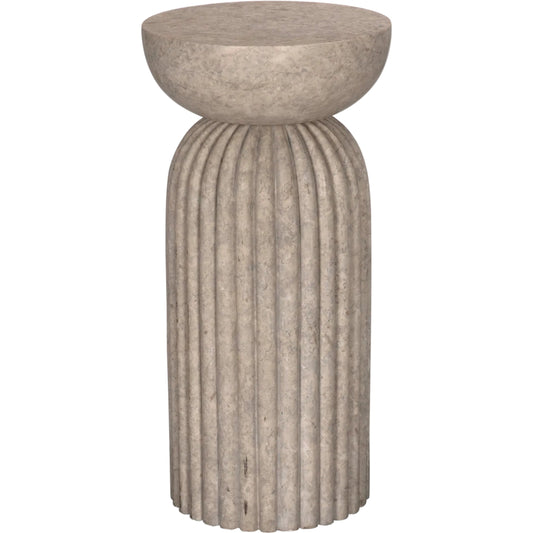 Diva Table by Noir in white marble. Made from marble in a modern style.