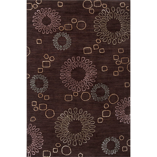 Ameila Rug - 389 by Livabliss in black, blush, beige, slate, taupe. Made from 100% polyester in a unique style.