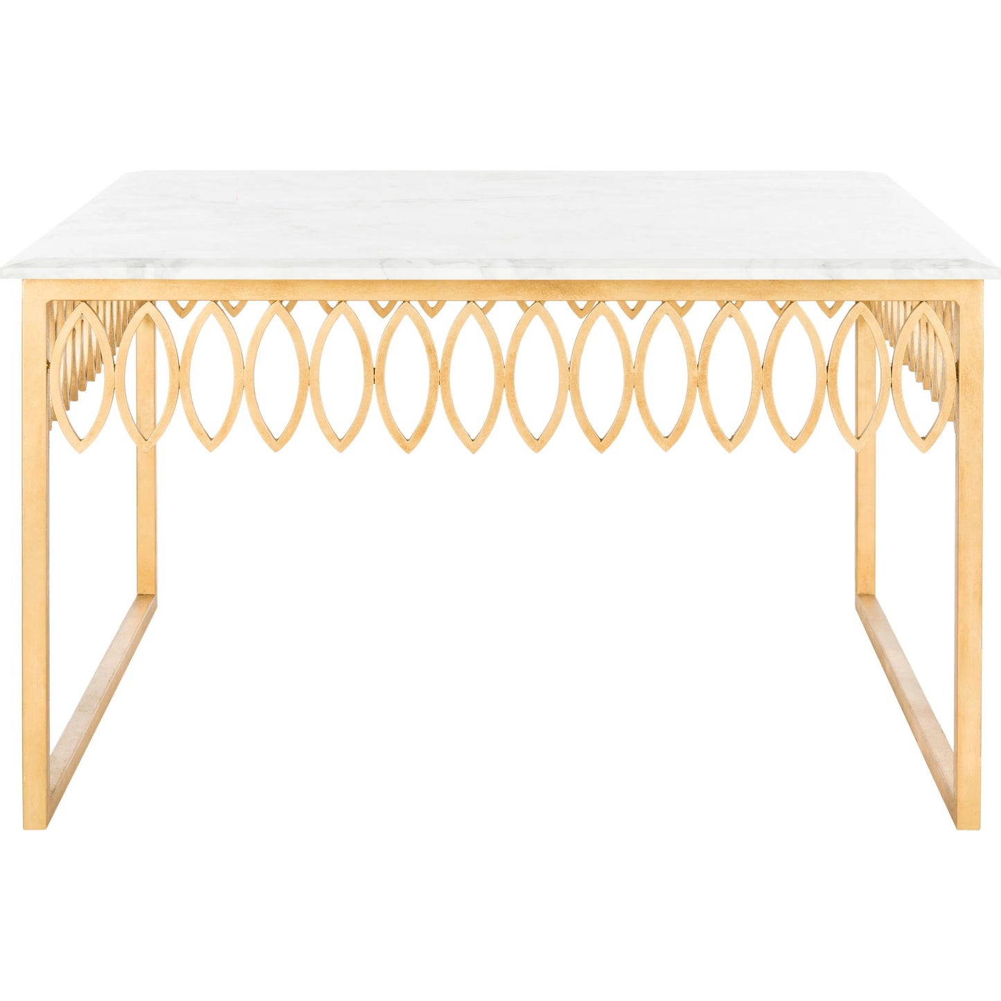 002 SI-2192623 | Additional Silo | Natalia Cocktail Table by Safavieh in gold. Made from unique in a unique style.