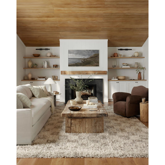 Amira AMI-05 Rug by Angela Rose x Loloi in ivory, pebble. Made from 100% polyester in a unique style.