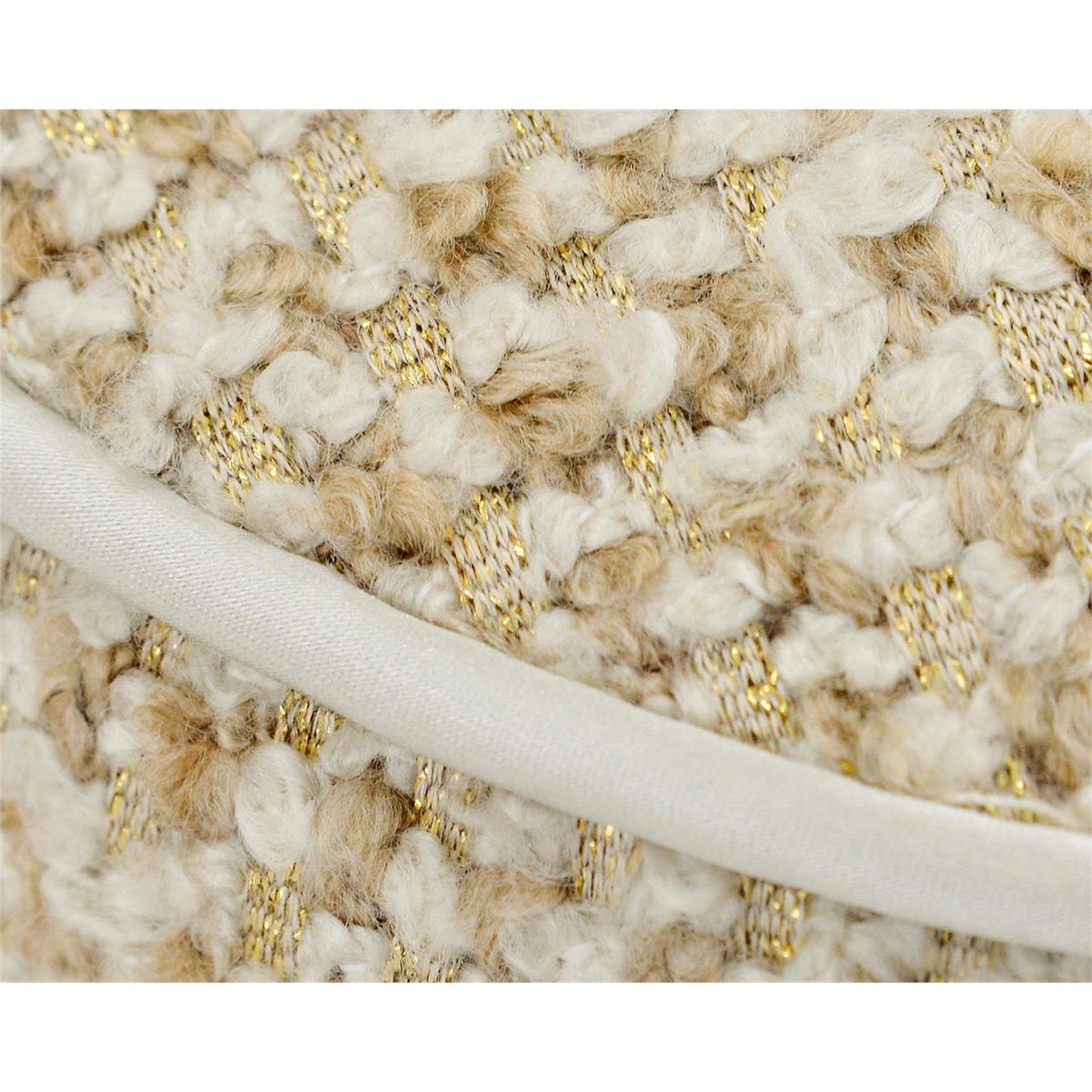 002 SI-1903353 | Closeup | Mariposa Large Ottoman by John-Richard. Made from unique in a transitional style.