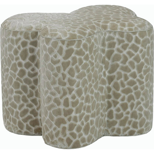 Mariposa Small Ottoman by John-Richard. Made from unique in a transitional style.