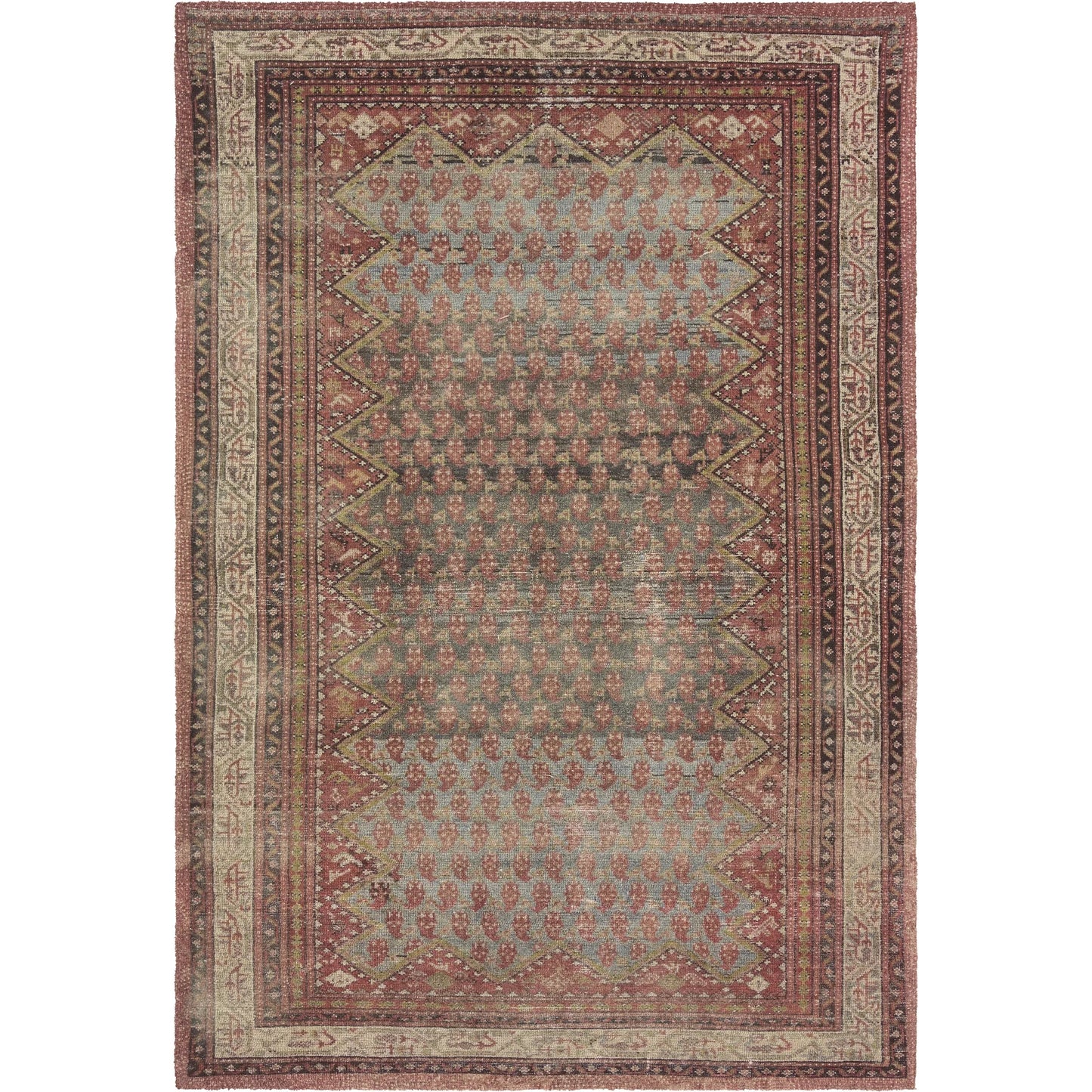 001 SI-2449304,SI-2449305,SI-2449306,SI-2449307,SI-2449308 | Primary Silo | Amata By House Sprucing AMT02 Rug by Jaipur Living in red, blue. Made from 100% pet yarn in a unique style.