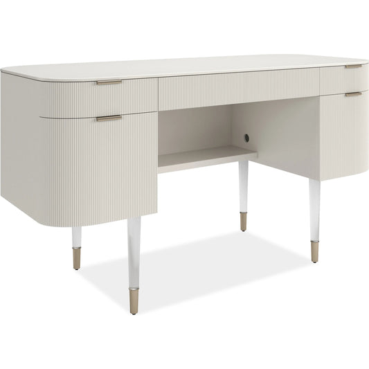 Lady Love Desk by Caracole. Made from birch in a transitional style.