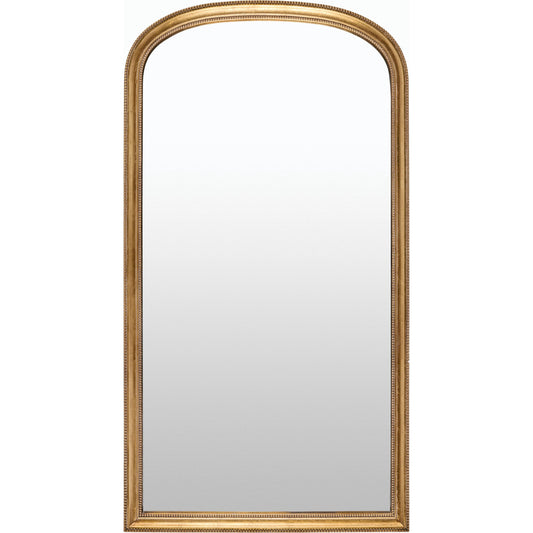 Nalanda Full Length Mirror - 535590 by Surya in antiqued. Made from manufactured wood in a modern style.