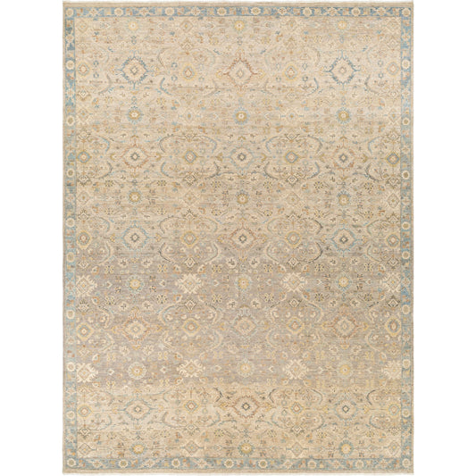 001 SI-1916647 | Primary Silo | Anatolia ANY-2308 Rug by Surya in light beige, tan, light brown, denim. Made from main: 100% wool in a modern style.