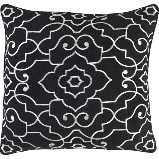 Adagio Pillow - 33849 by Surya. Made from front: 100% linen, back: 100% linen in a traditional style.