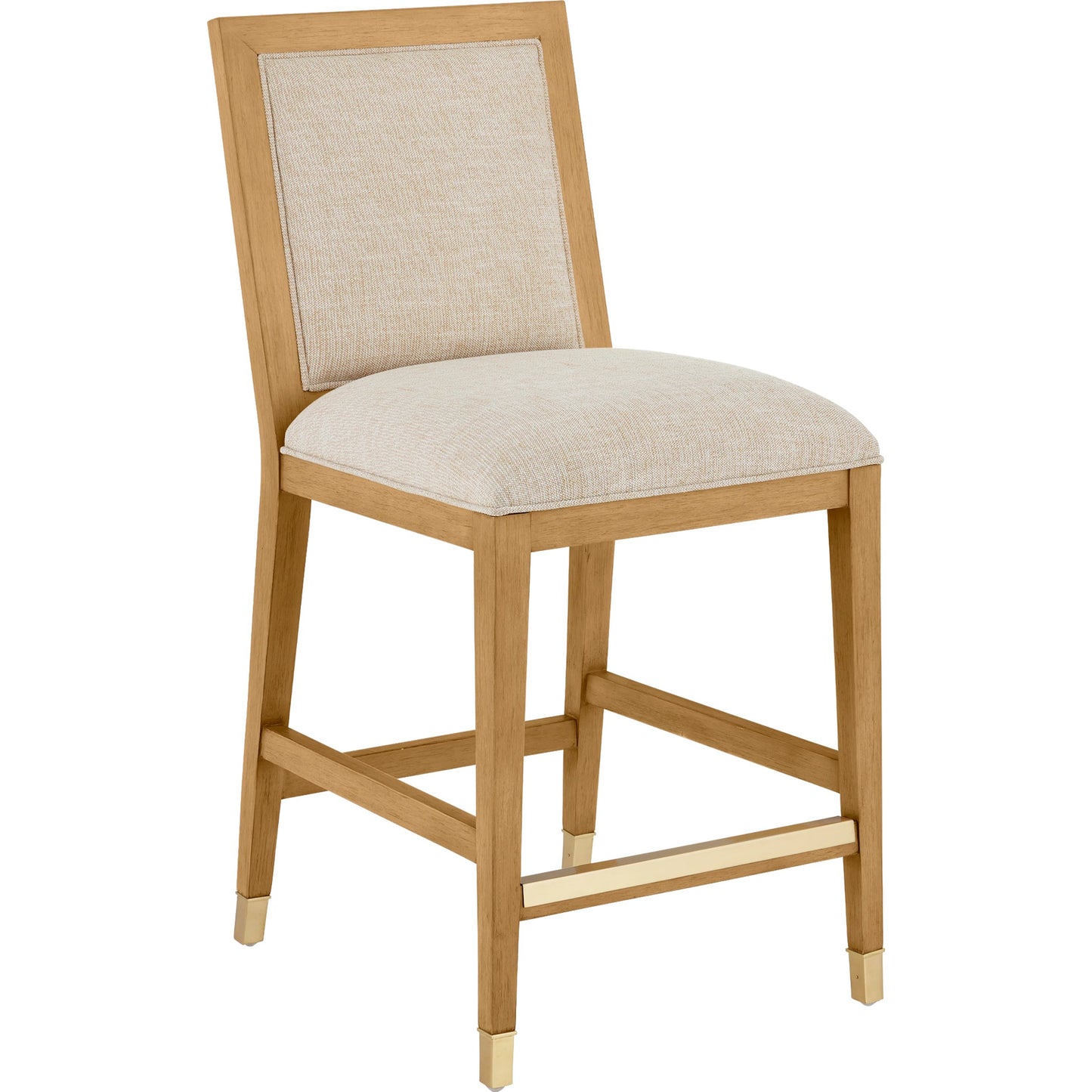 002 SI-2191838 | Primary Silo | Santos Side Chair by Currey and Company. Made from mahogany, rattan, brass in a modern style.