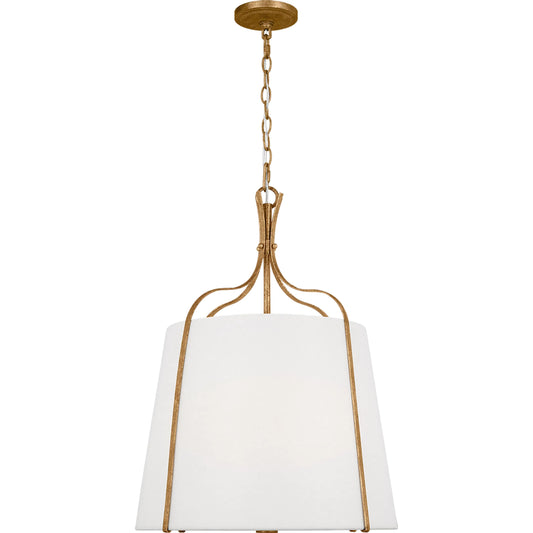 Leander Medium Hanging Shade by Visual Comfort & Co.. Made from steel in a transitional style.