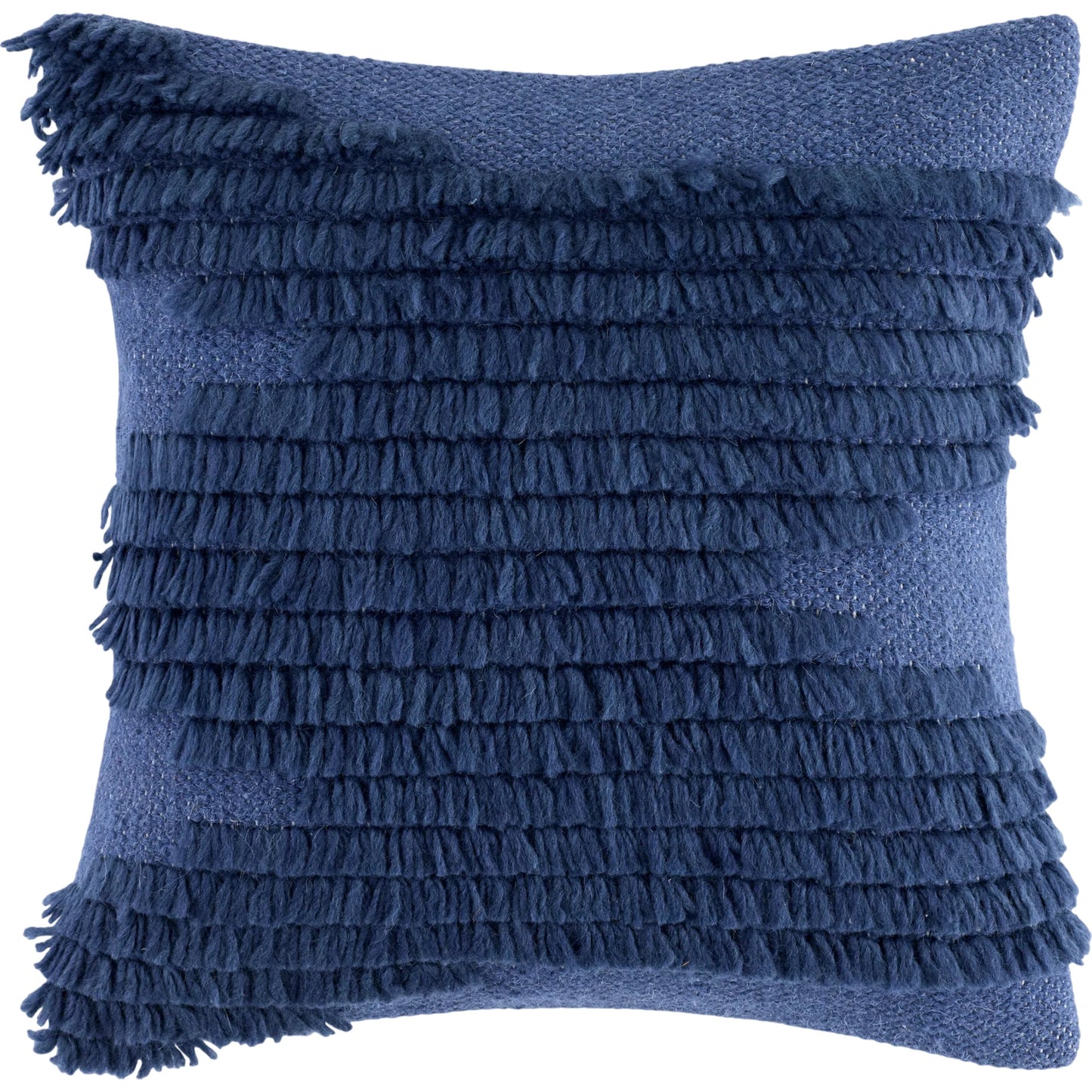 001 SI-2530081,SI-2530082,SI-2530083,SI-2530084,SI-2530085,SI-2530086 | Primary Silo | Apache Accent Pillow by Livabliss in indigo, denim, midnight blue. Made from cotton in a unique style.