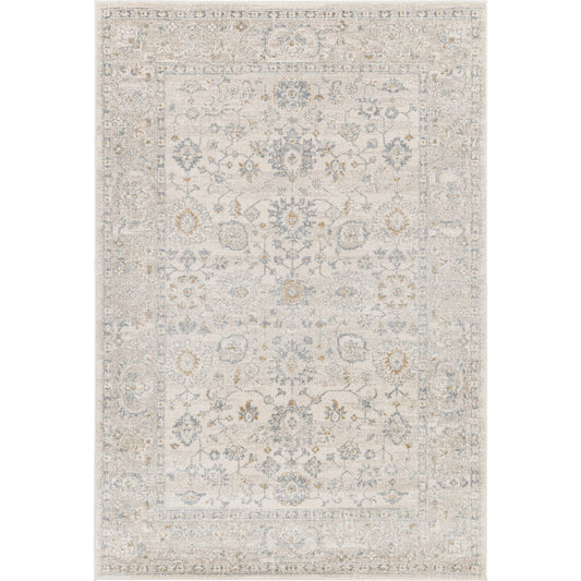 Alpharetta Rug - 494382 by Livabliss in cream, light beige, medium gray, amber. Made from face: 100% polypropylene, warp: 100% polyester in a unique style.