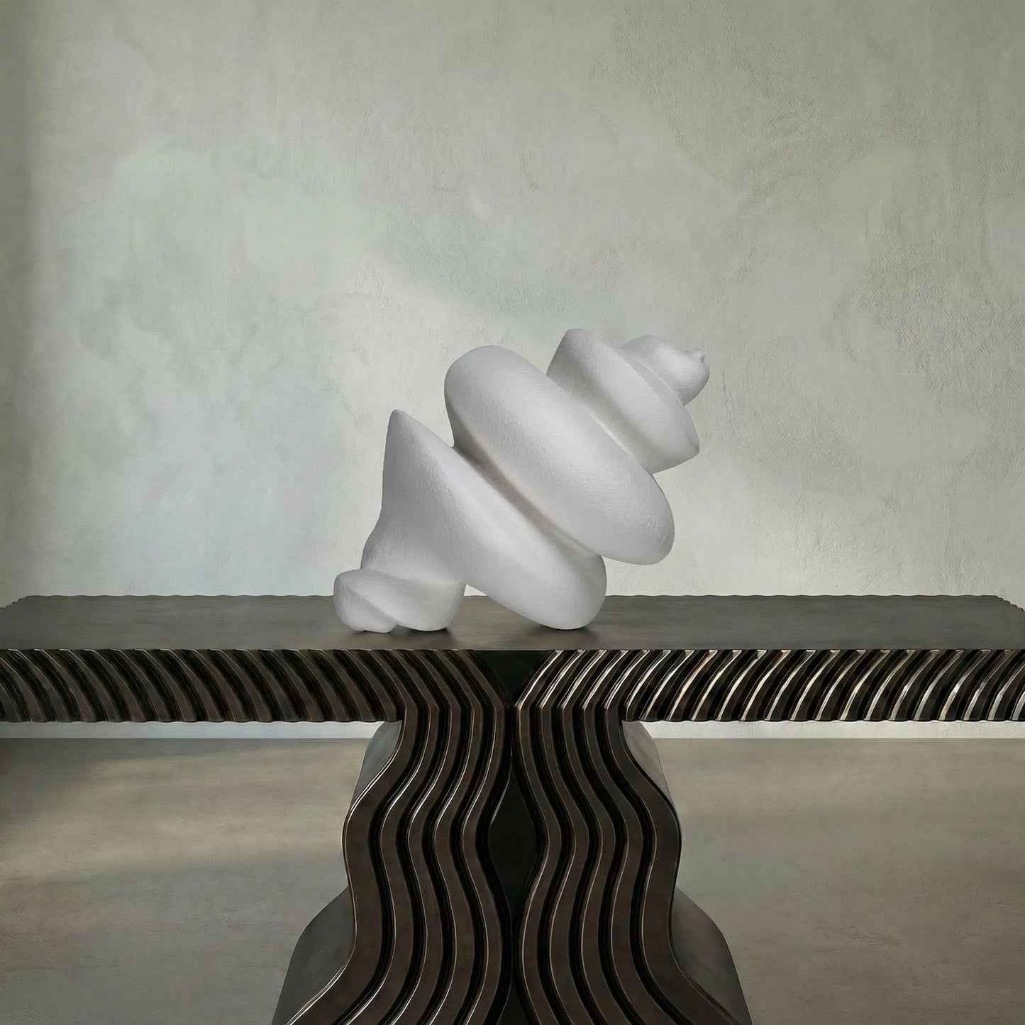 018 SI-2130219 | Lifestyle | Spiral by Noir in white. Made from fiber cement in a modern style.