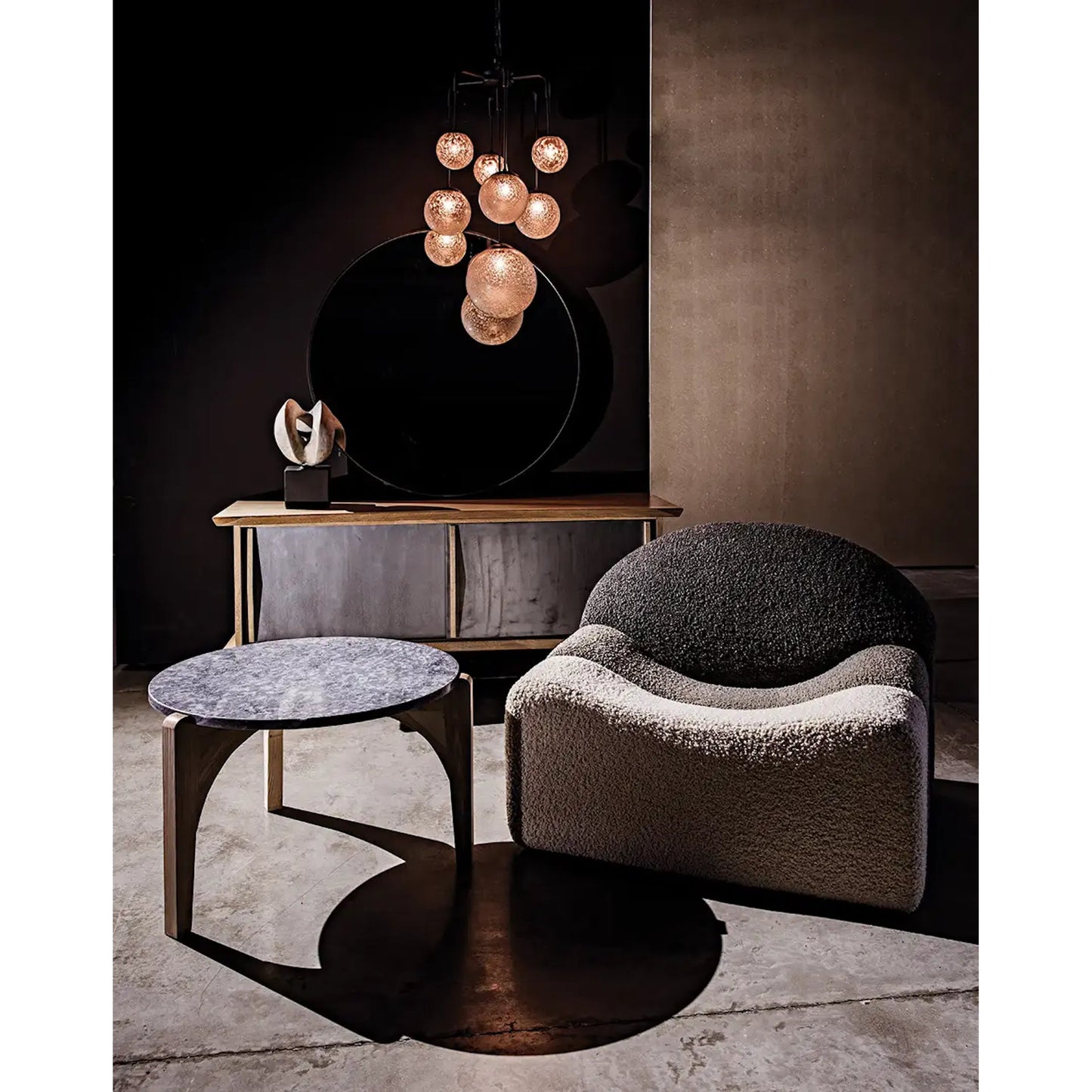 002 S-335213 | Lifestyle | Nobuko Sculpture by Noir in fiber cement. Made from fiber cement in a modern style.