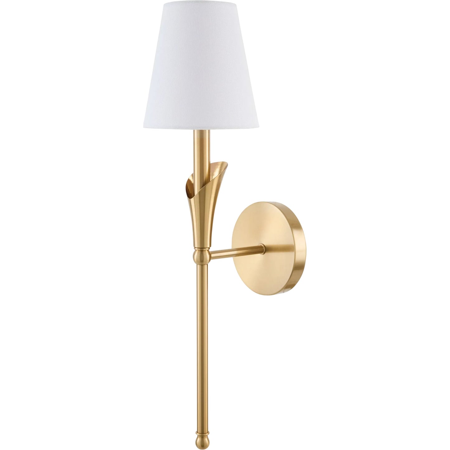 001 SI-2632380 | Primary Silo | Arcova Wall Sconce by Livabliss. Made from iron, linen, glass in a unique style.