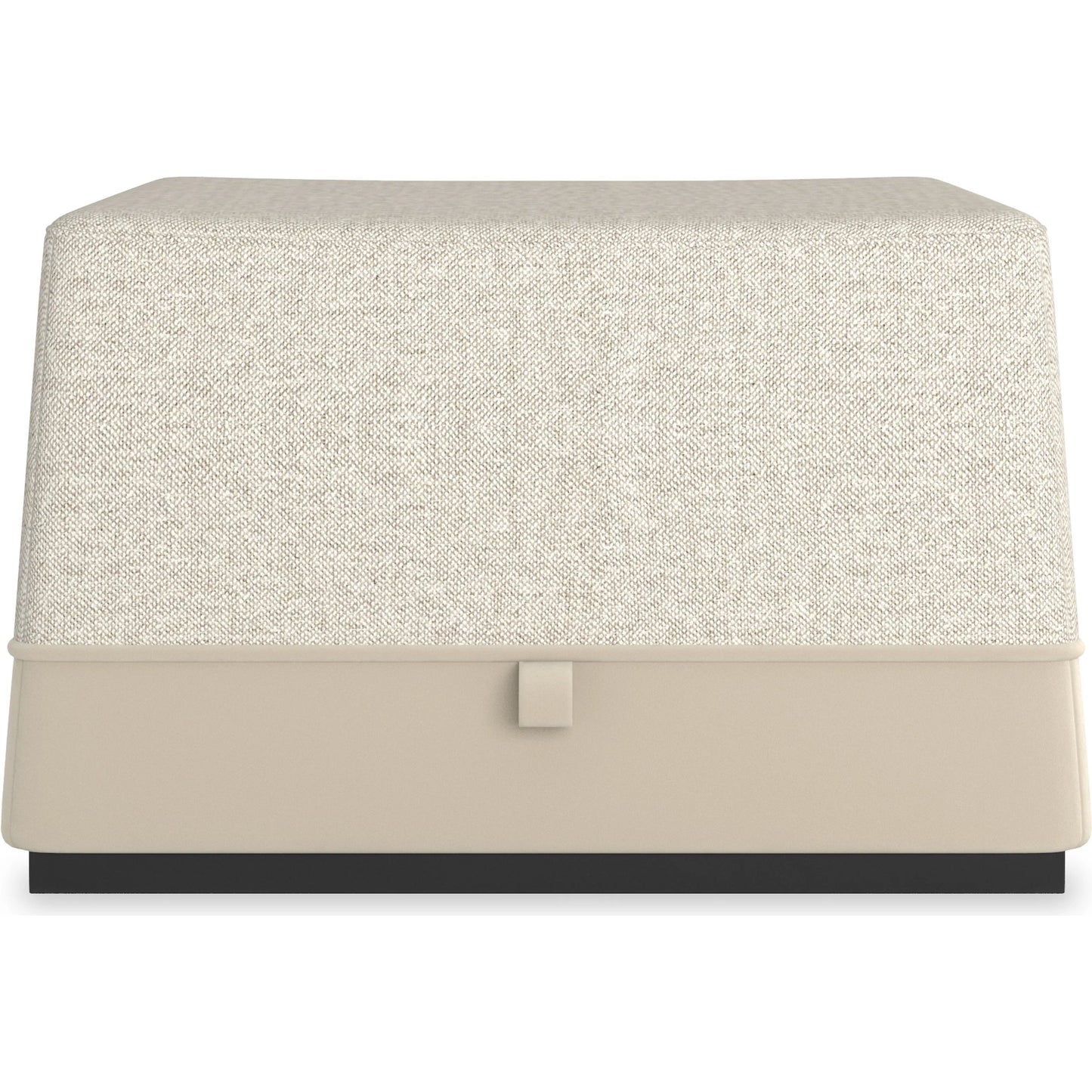 002 SI-2250483 | Additional Silo | Et Voila Ottoman by Caracole in mottled grey, pumice and dark chocolate. Made from birch in a unique style.