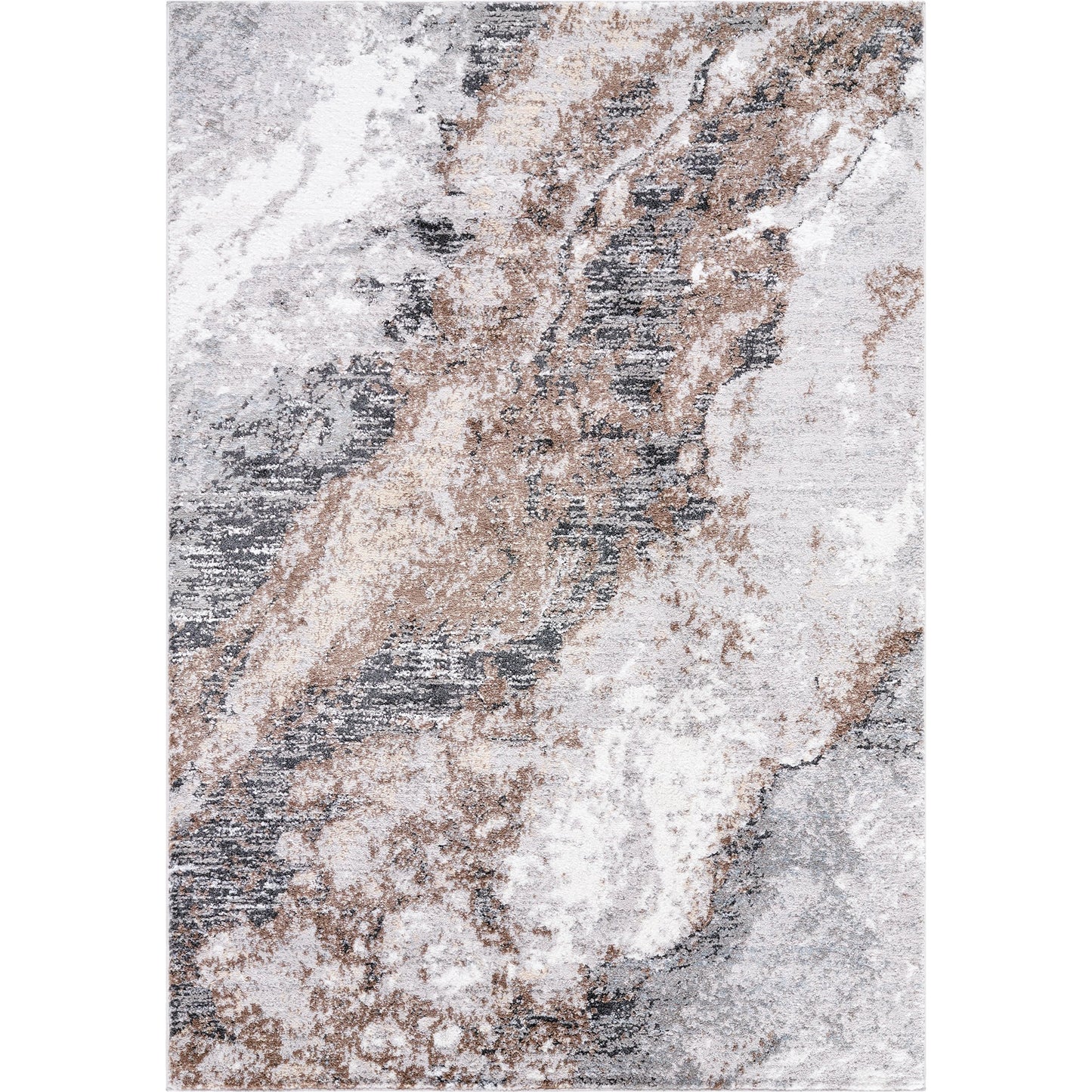 001 SI-2168903,SI-2168904,SI-2168905 | Primary Silo | Andorra Plus ARP-2317 Rug by Livabliss in light silver, silver, prairie dust, metallic - silver, nickel, sage. Made from polypropylene, polyester in a unique style.