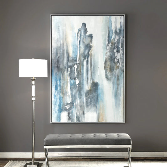Celebrate Modern Art by Uttermost in multi. Made from pine, canvas, acrylic in a modern style.
