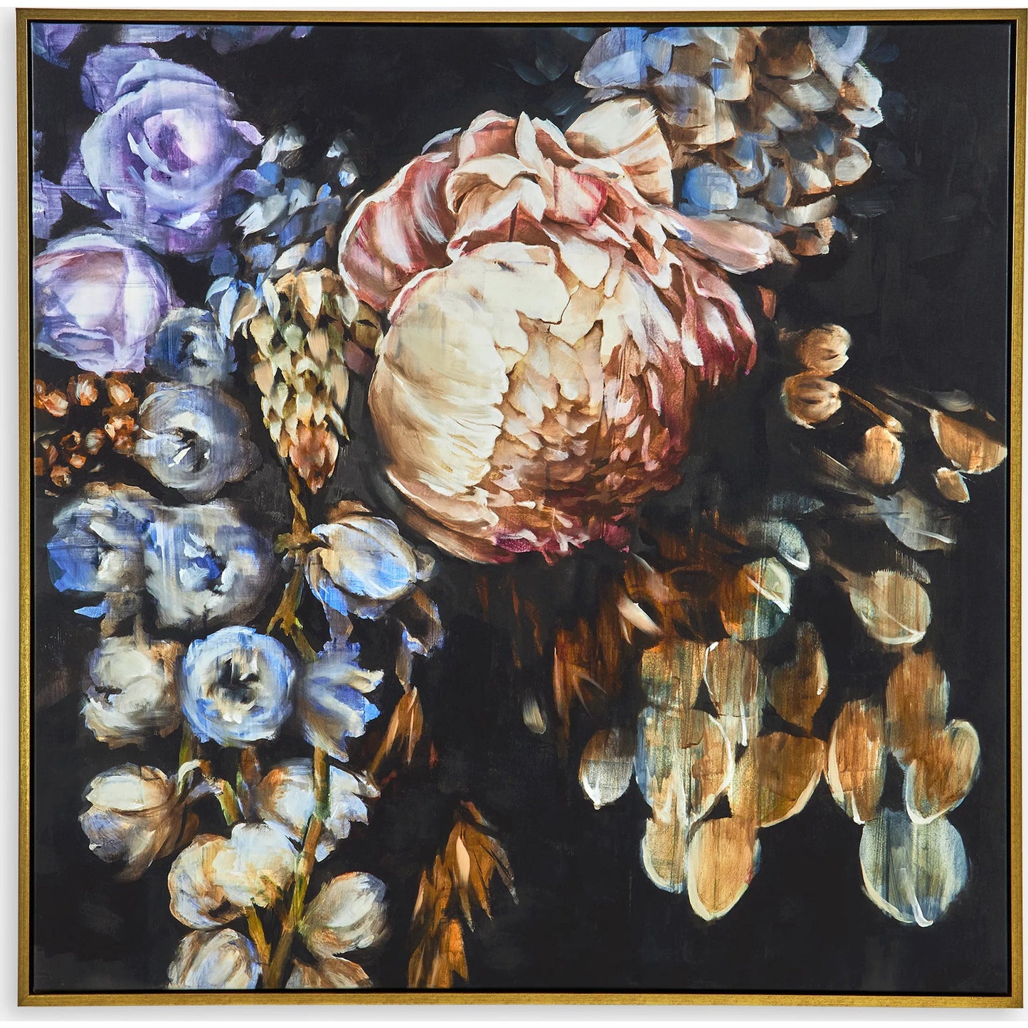 002 SI-2146886 | Primary Silo | Natural Wonder Framed Floral Art by Uttermost. Made from solid wood, canvas in a modern style.
