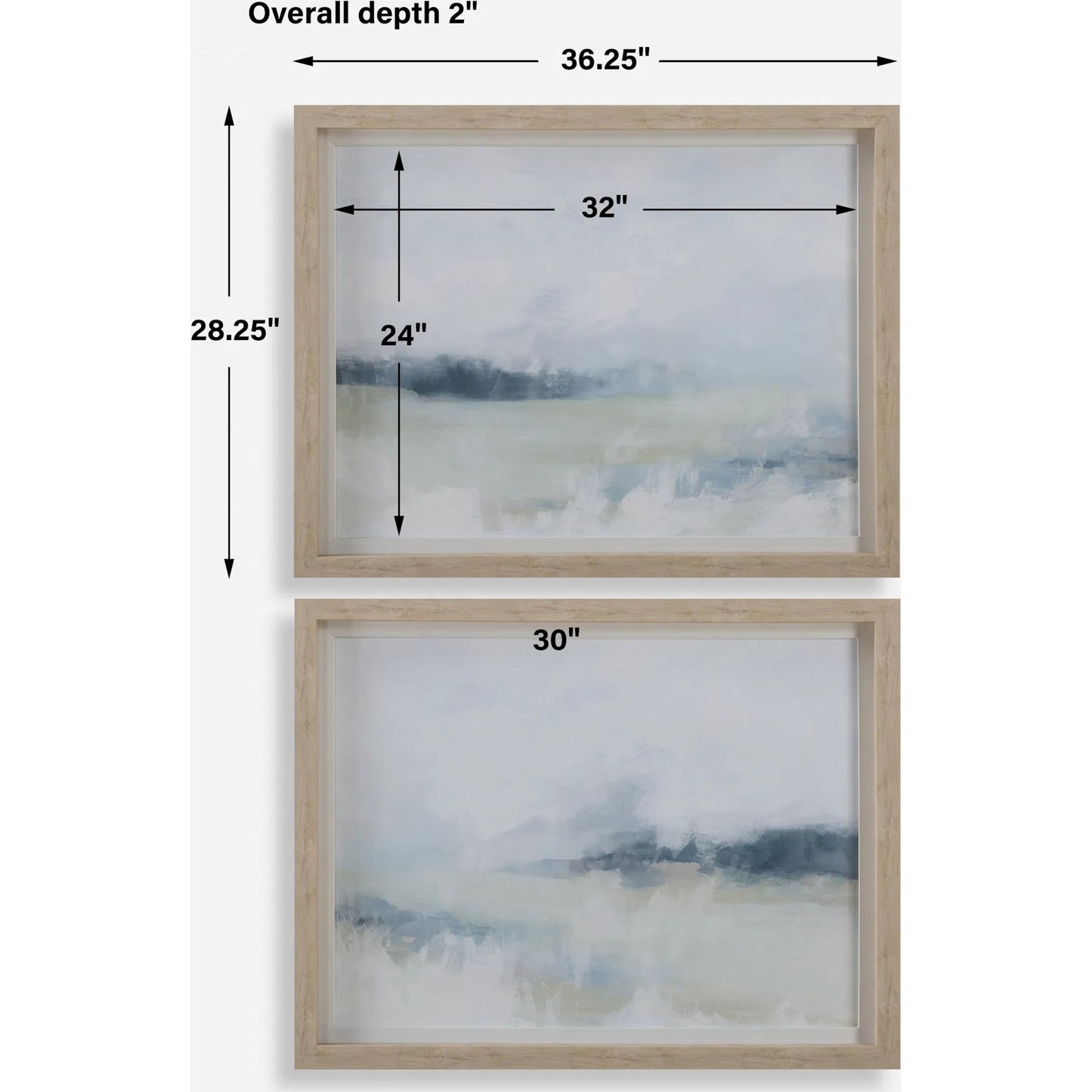002 SI-2262468 | Additional Silo | Breezy Vista Framed Prints by Uttermost. Made from plastic, glass, mdf, paper in a transitional style.