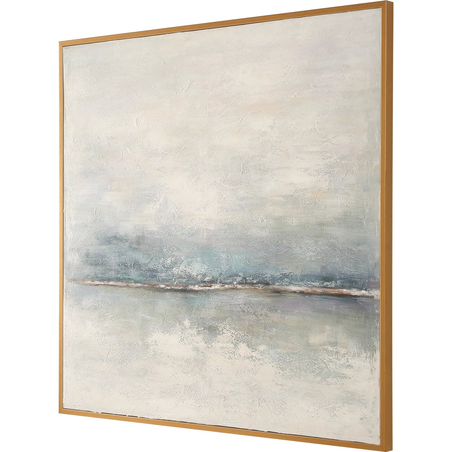 002 SI-2295318 | Additional Silo | Foggy Morning Abstract Art by Uttermost. Made from pinewood, canvas, mdf in a unique style.