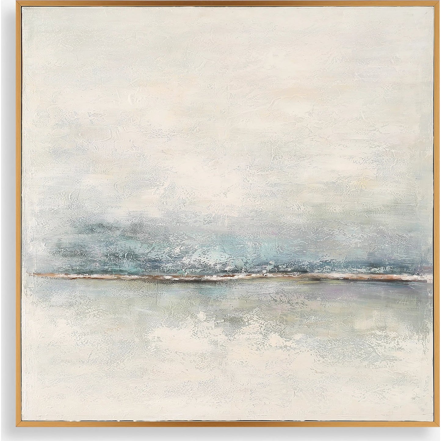 001 SI-2295318 | Primary Silo | Foggy Morning Abstract Art by Uttermost. Made from pinewood, canvas, mdf in a unique style.