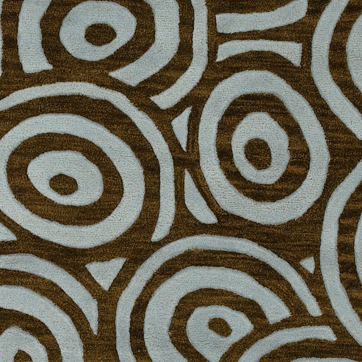 003 54197-2271 | Closeup | Artist Studio Rug - 15 by Surya in charcoal, light olive, pale blue. Made from 100% new zealand wool in a unique style.