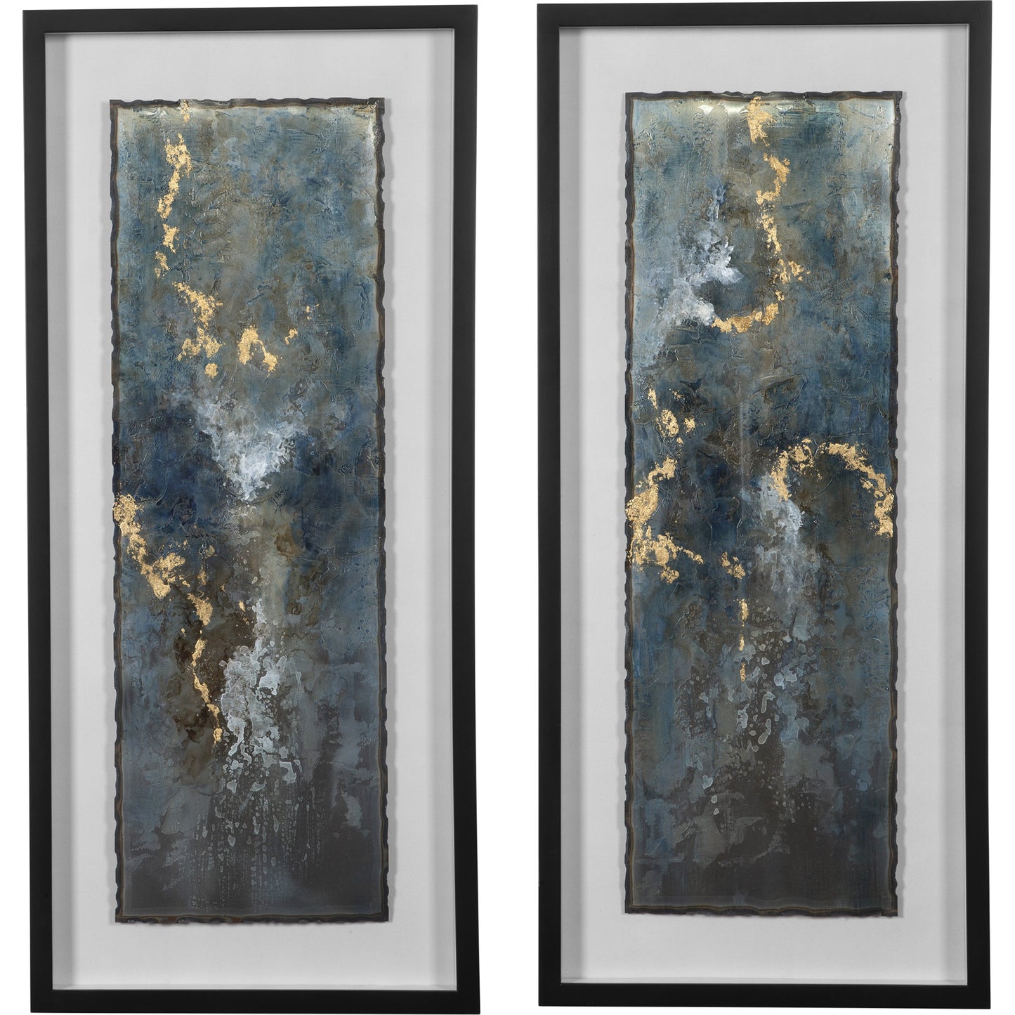 001 SI-1754811 | Additional Silo | Glimmering Agate by Uttermost in multi. Made from mdf, iron, pine, glass in a modern style.