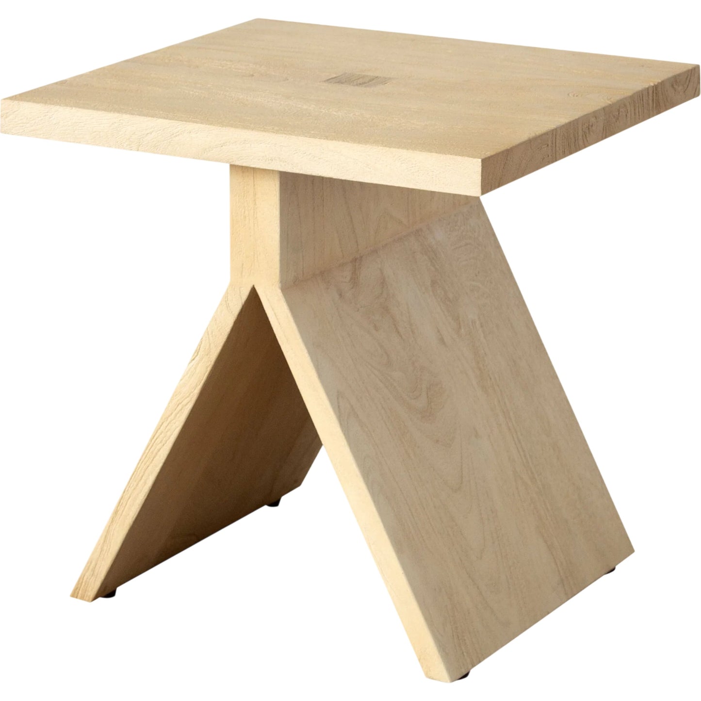 000 SI-2630936 | Primary Silo | Asil End Table by Livabliss in beige and lacquered. Made from mango wood in a unique style.