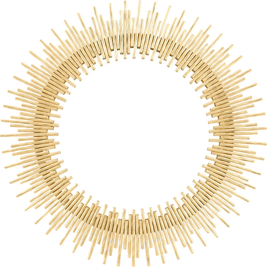 Auriga Accent Mirror by Surya. Made from iron in a modern style.