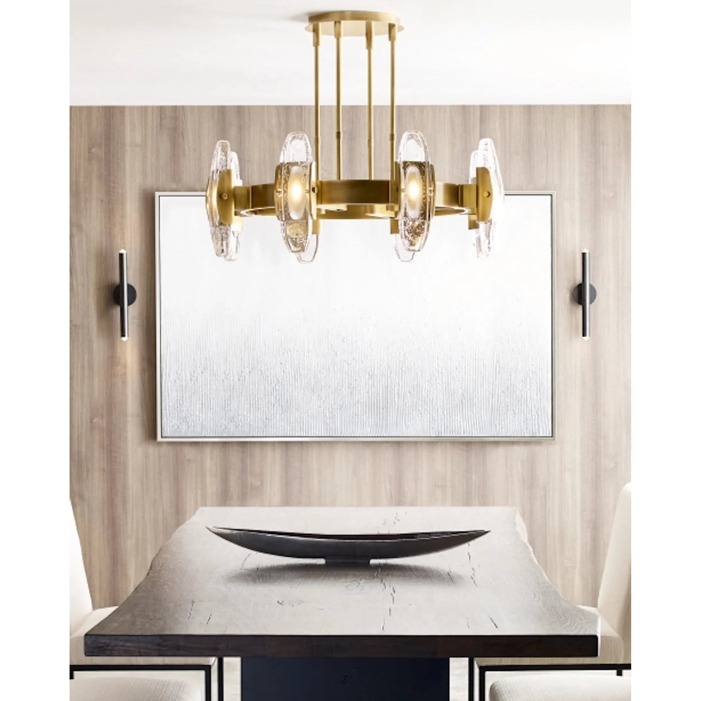 007 SI-2233333,SI-2233334 | Lifestyle | Wythe Large Chandelier by Visual Comfort & Co.. Made from aluminum in a unique style.